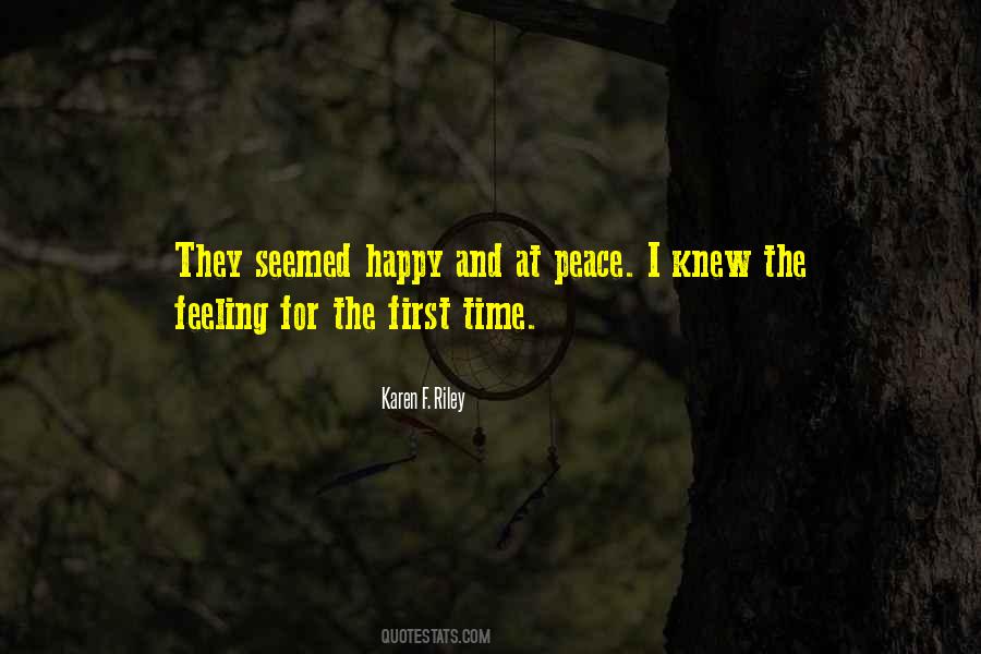 At Peace Quotes #1429199