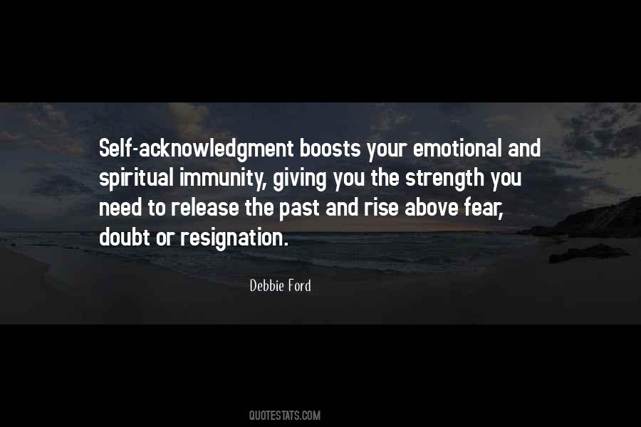 Quotes About Self Acknowledgment #1596521