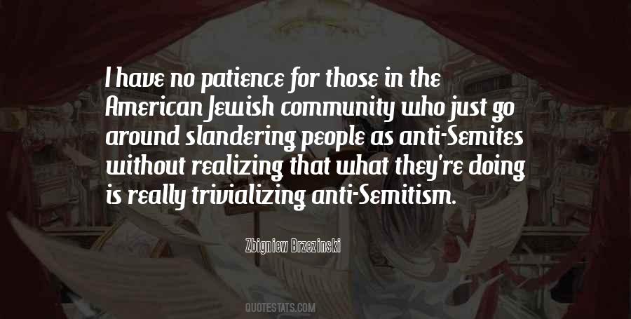 Anti Semitism Quotes #1324437