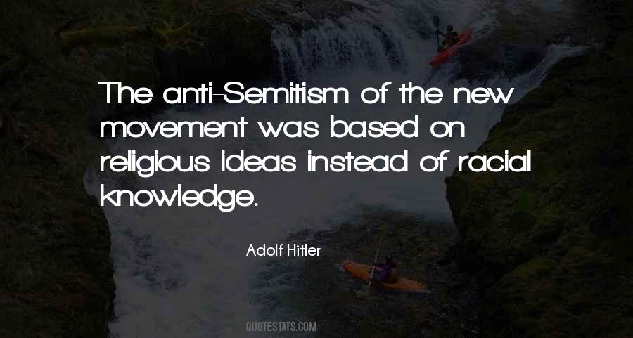 Anti Semitism Quotes #931489