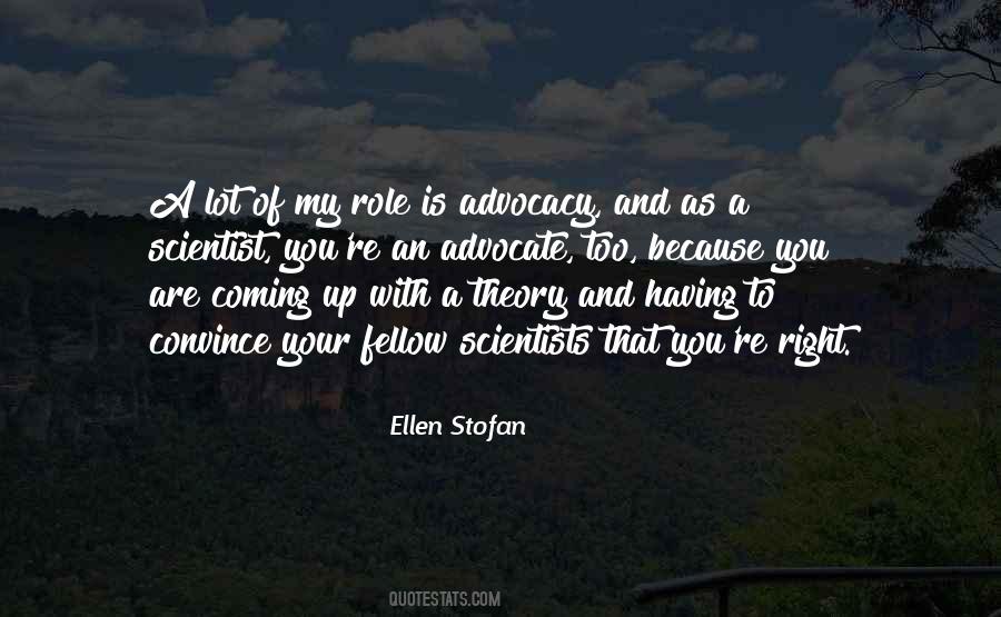 Quotes About Advocacy #1610328