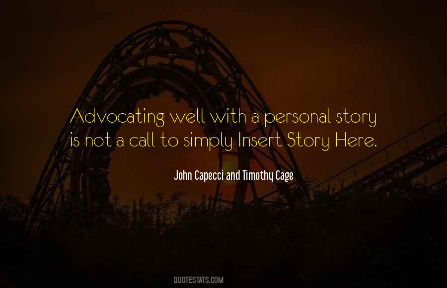 Quotes About Advocacy #64799