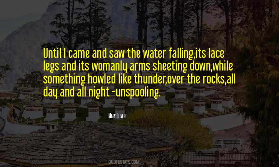 Quotes About Rocks And Water #1176791