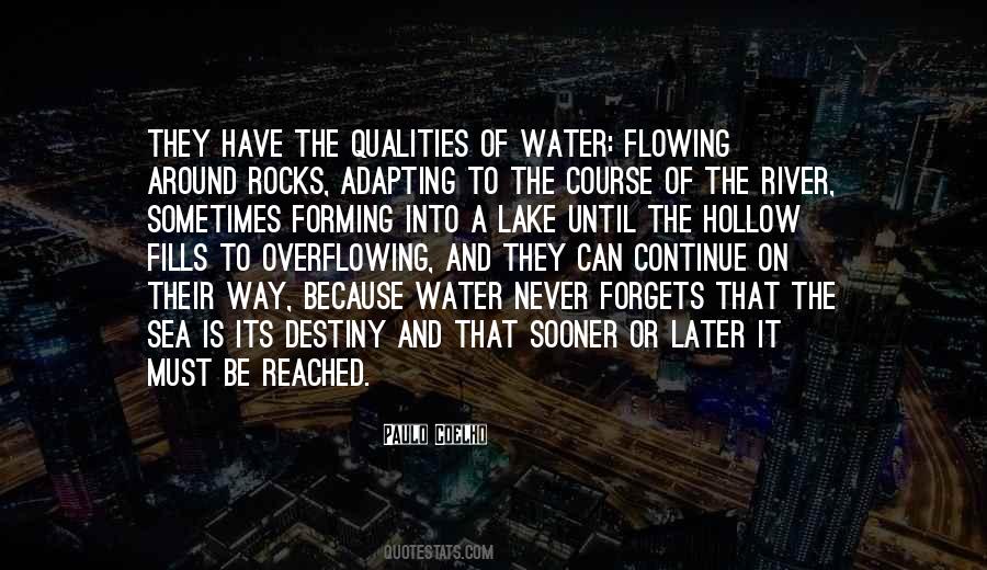 Quotes About Rocks And Water #387060