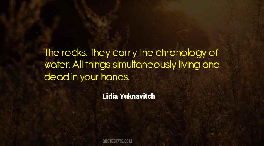 Quotes About Rocks And Water #970749