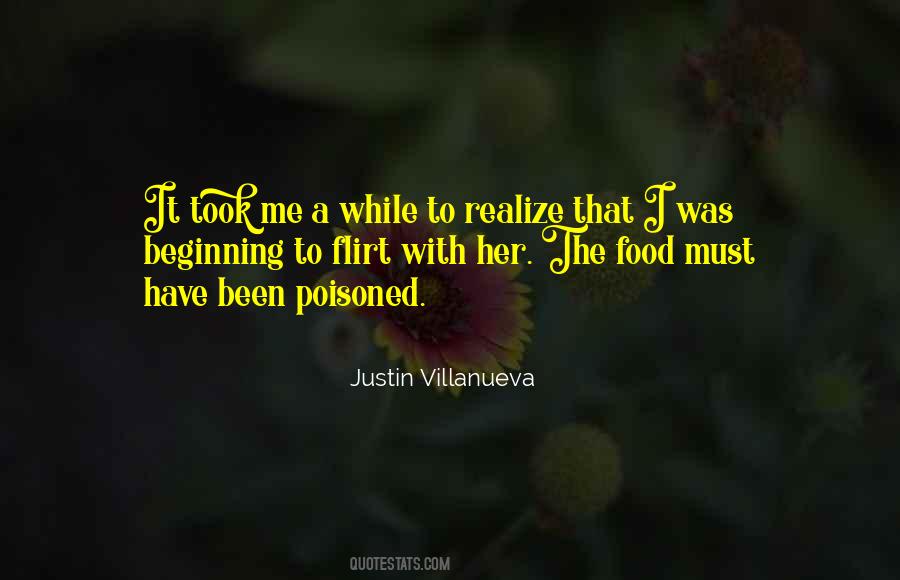 Poisoned Food Quotes #195232