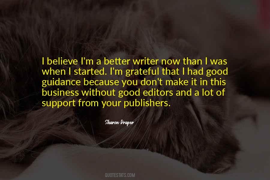 Quotes About Good Editors #1112048