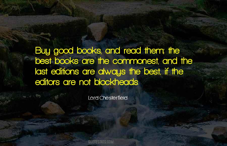 Quotes About Good Editors #132510