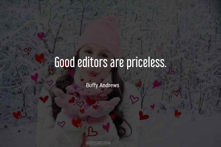 Quotes About Good Editors #1663899