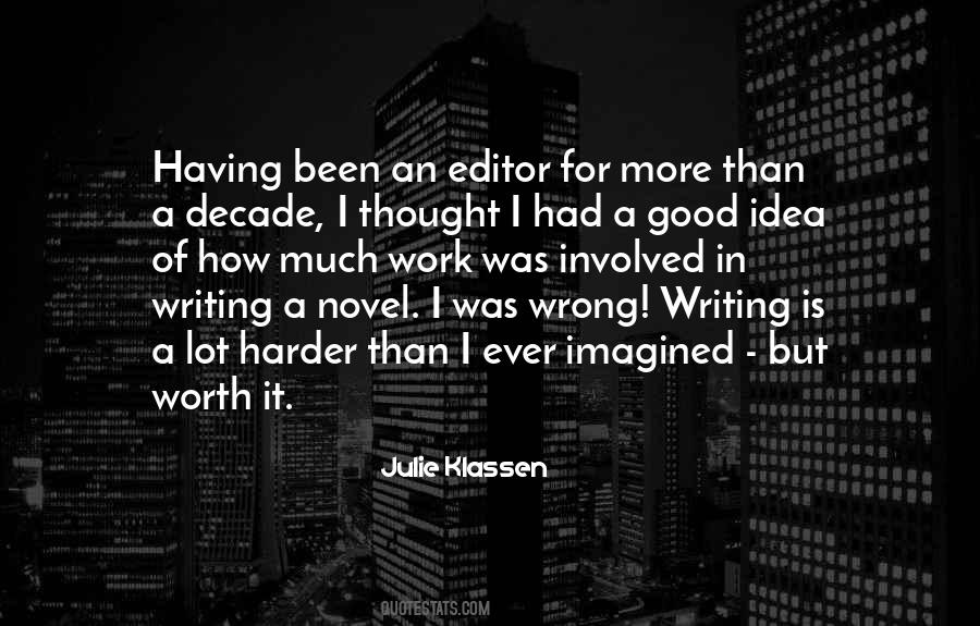 Quotes About Good Editors #844025