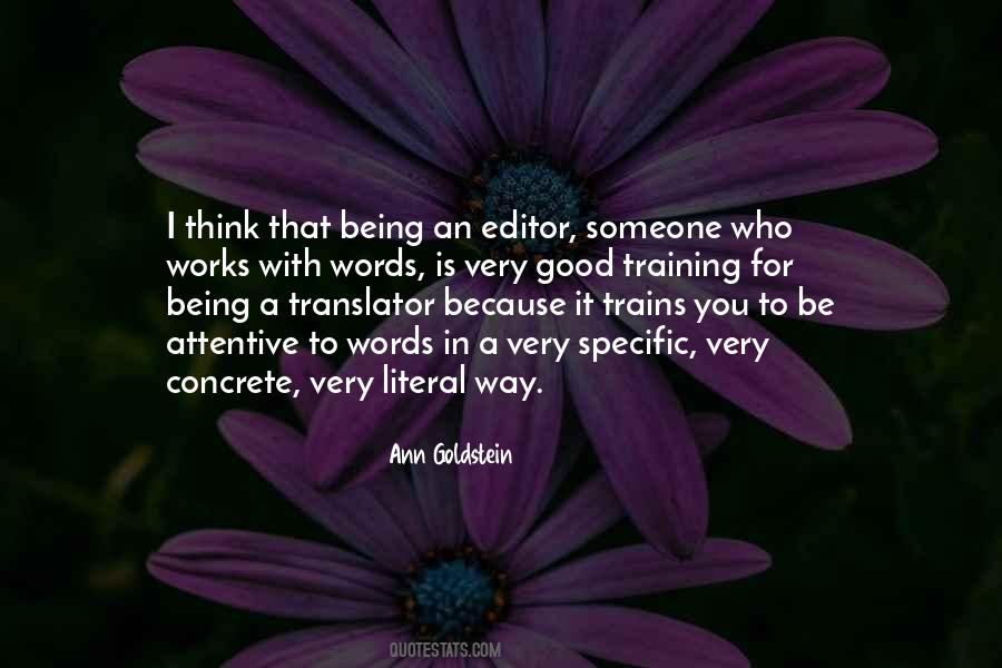 Quotes About Good Editors #871425