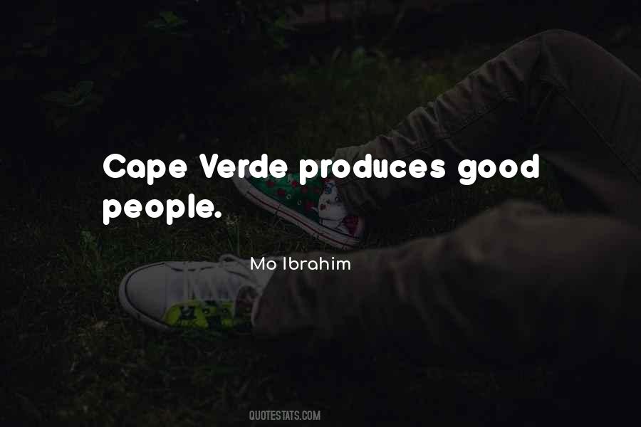 Quotes About Cape Verde #1368667
