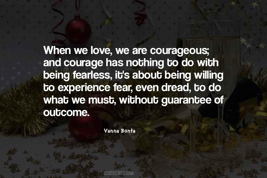 Quotes About Fearless Love #1400232