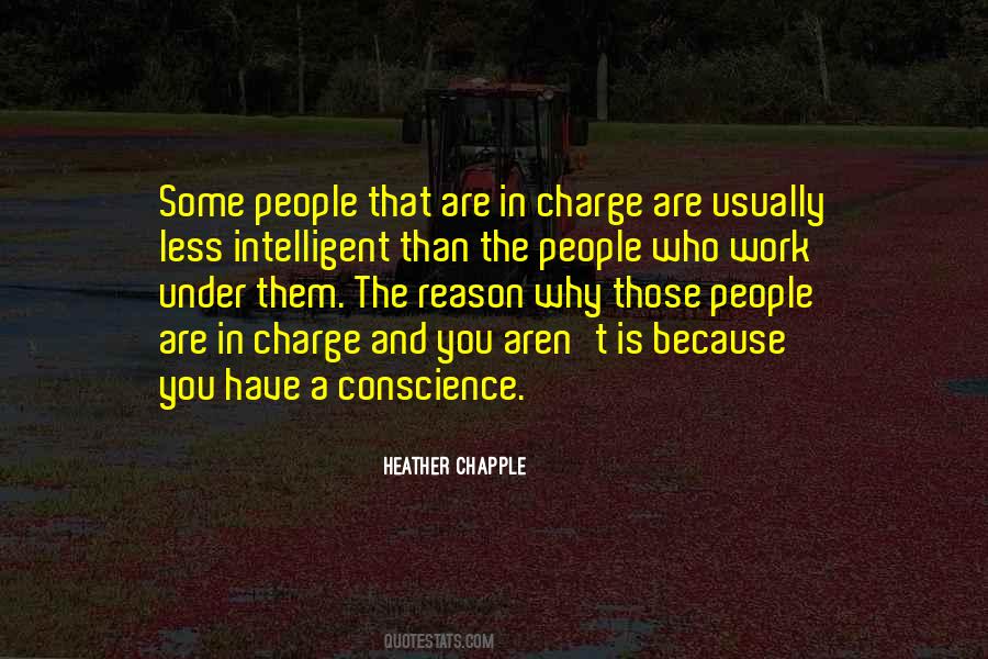 People In Charge Quotes #466128