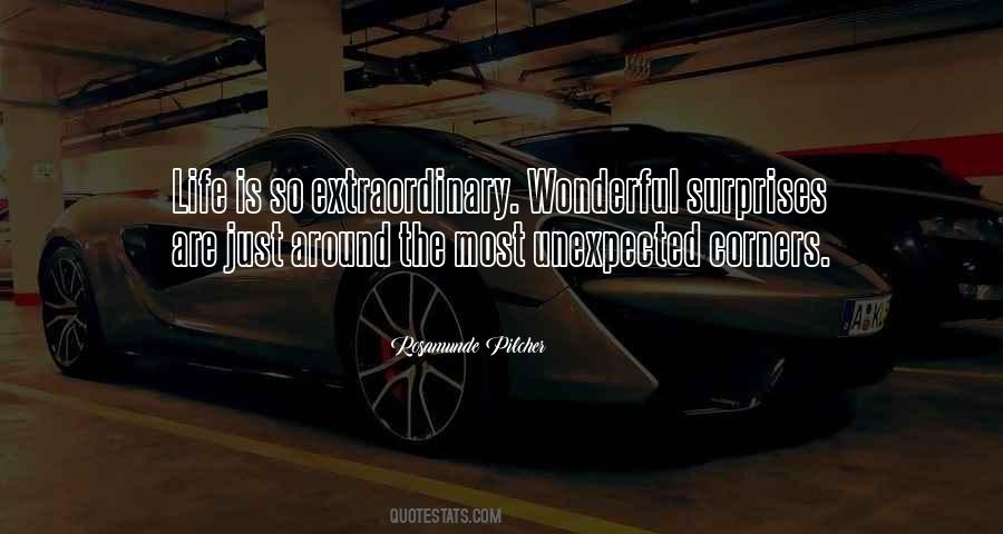 Quotes About Unexpected Surprises #426460