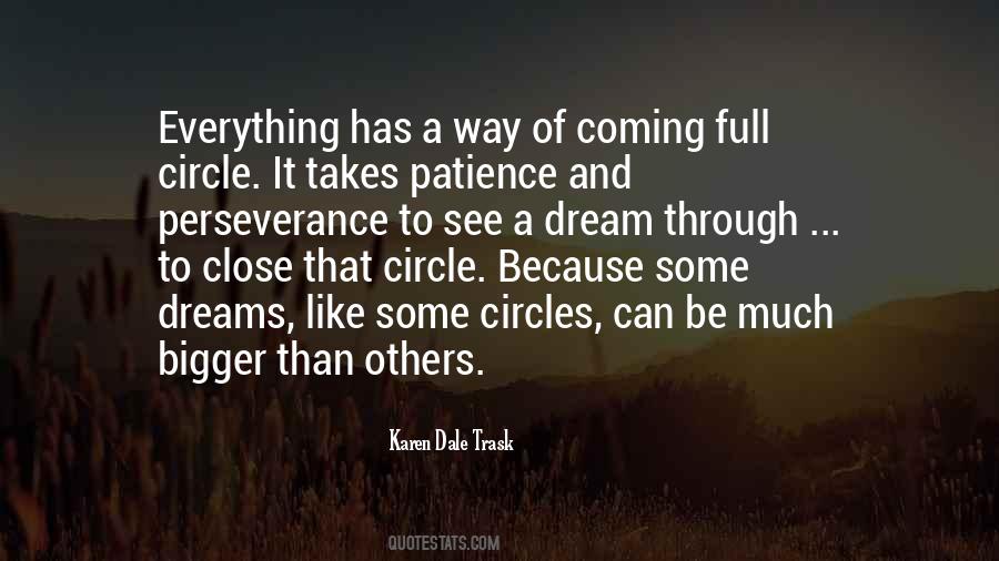 Quotes About Full Circle #539866