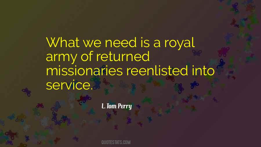 Quotes About Returned Missionaries #880866