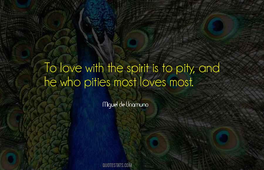 Quotes About Pity Love #651868