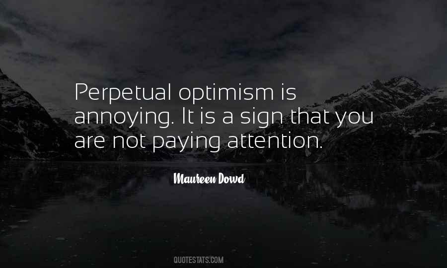 Perpetual Optimism Quotes #603915