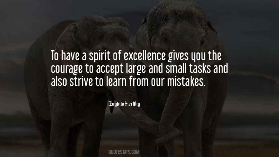 Quotes About Strive For Excellence #1320835
