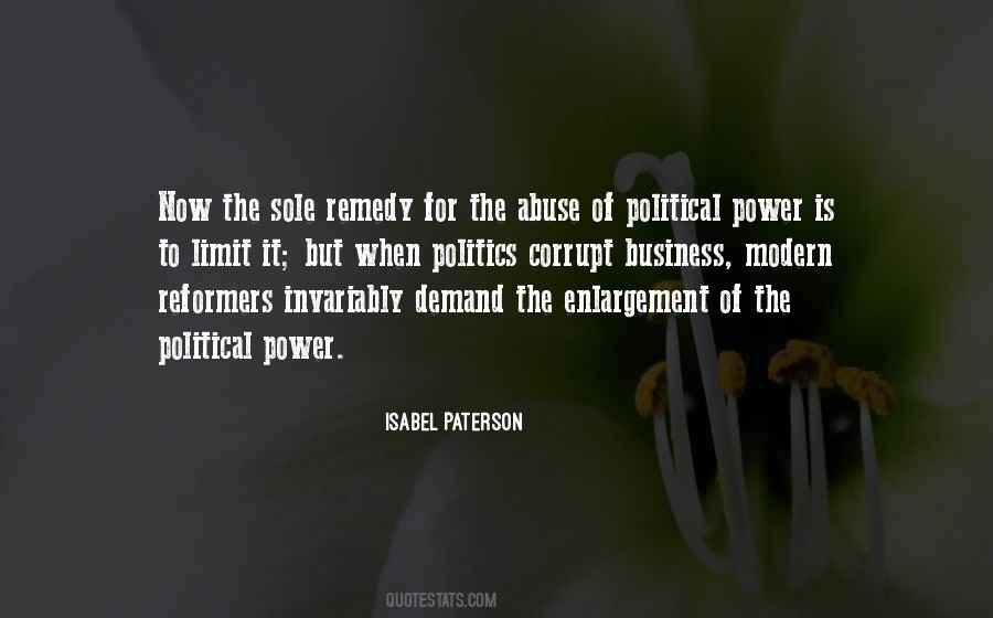 Quotes About Abuse Of Power #710534