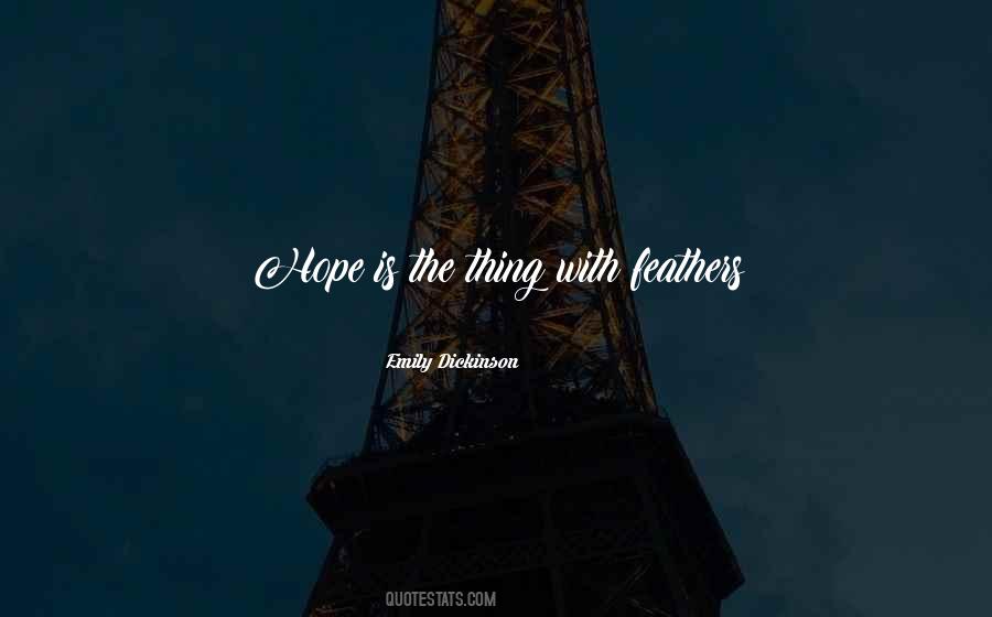 Feathers Hope Quotes #1389487
