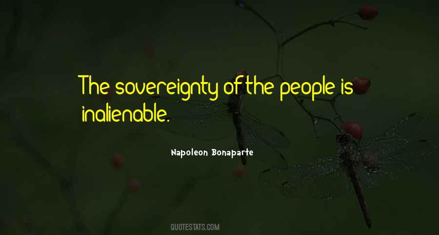 Quotes About Sovereignty #1386337