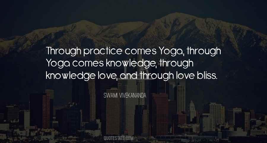 Quotes About Yoga Practice #314481