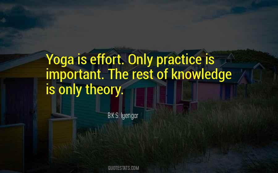 Quotes About Yoga Practice #609750