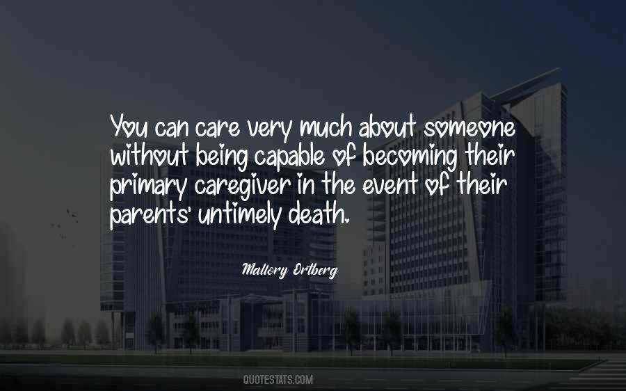 Quotes About Death Of A Parent #963935