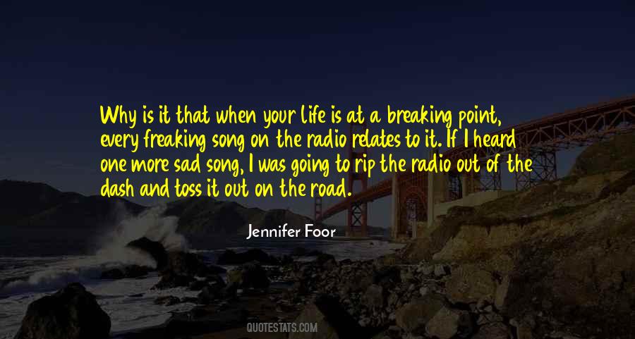 Quotes About Road Of Life #118486