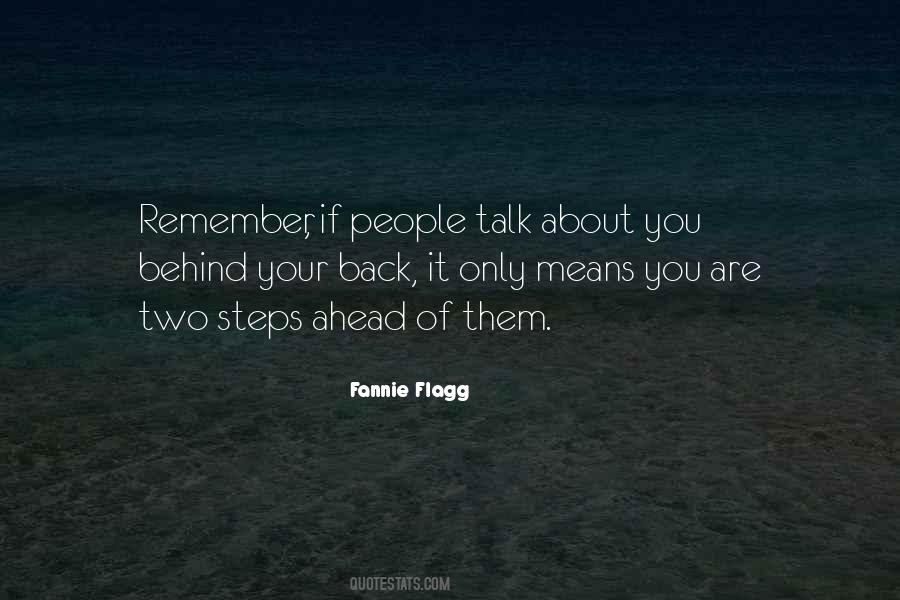 Quotes About Talk Behind Your Back #569155