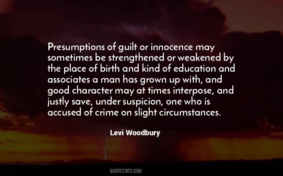 Quotes About Guilt And Innocence #225335