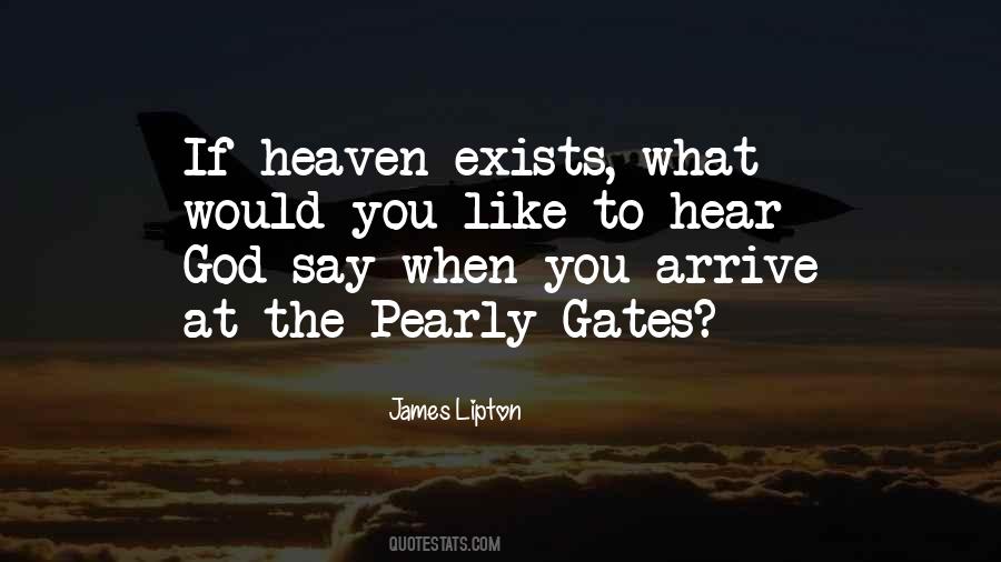 Quotes About Pearly Gates #267155