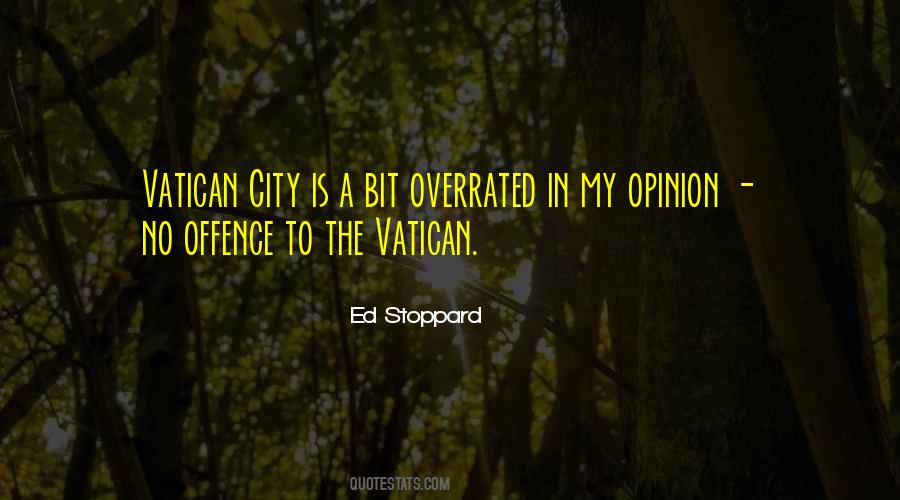 Quotes About Vatican City #1089306