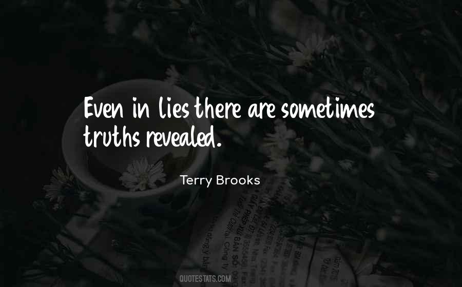 Quotes About Lies Revealed #1422330