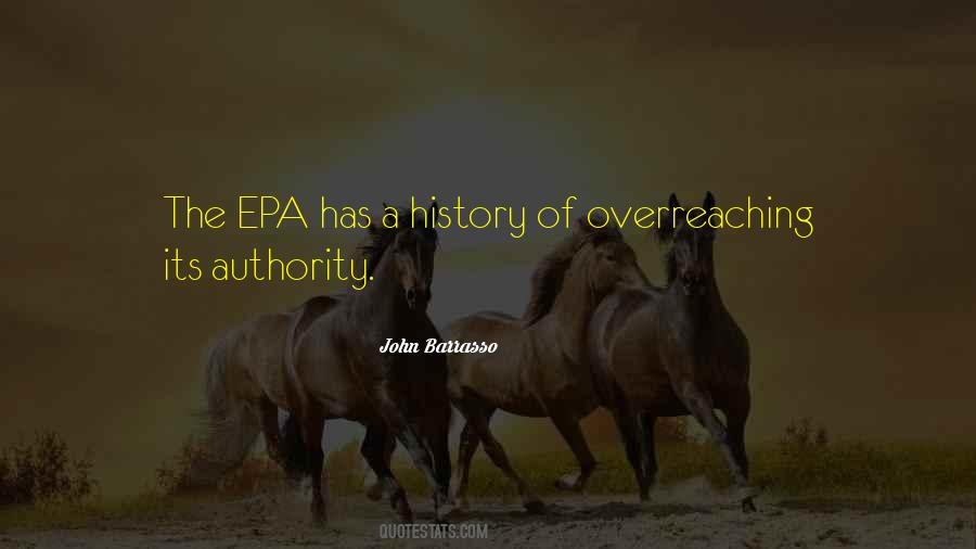 Quotes About Epa #374020