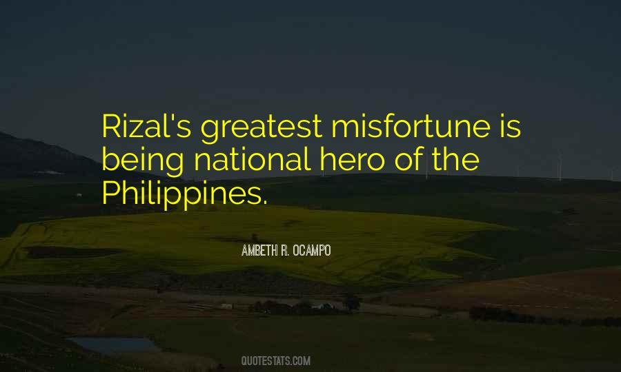 Quotes About Rizal The Philippines #909752