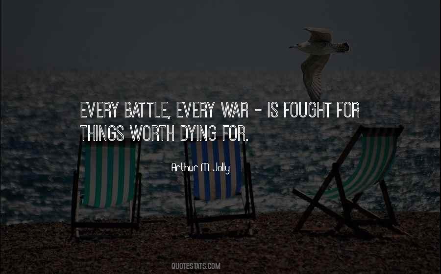 Quotes About Dying In Battle #1223322