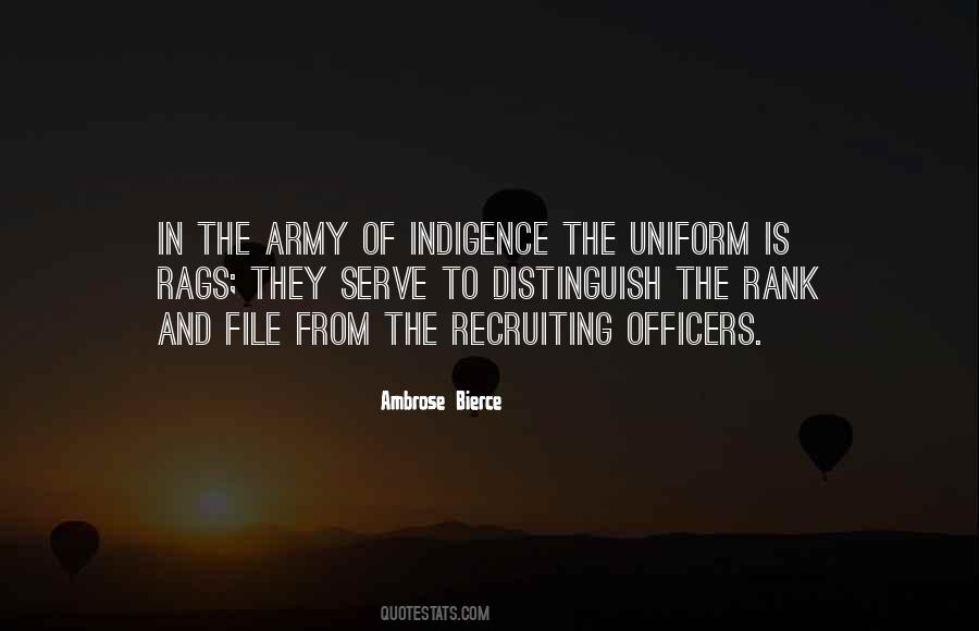 Quotes About Army Uniform #1709962
