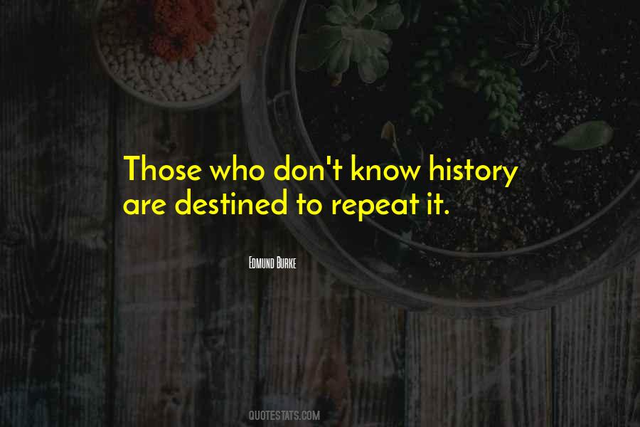 History Repeat Quotes #436445