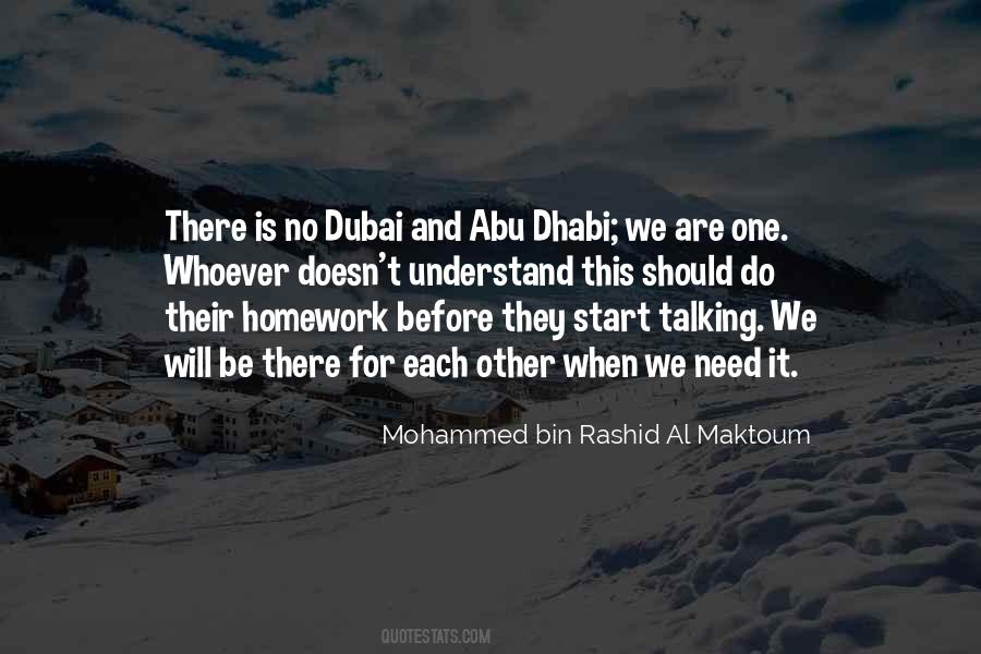 Quotes About Mohammed Bin Rashid #1071744