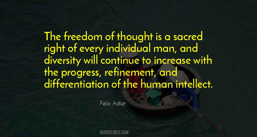 Quotes About Freedom Of Thought #1450329