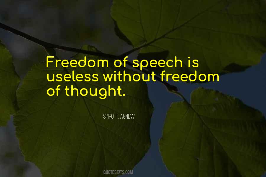 Quotes About Freedom Of Thought #672527
