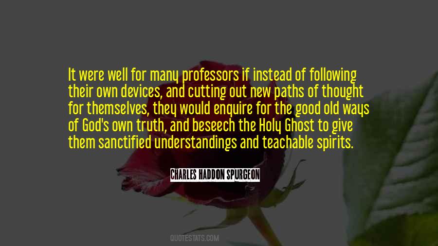 Quotes About Holy Ghost #1323200