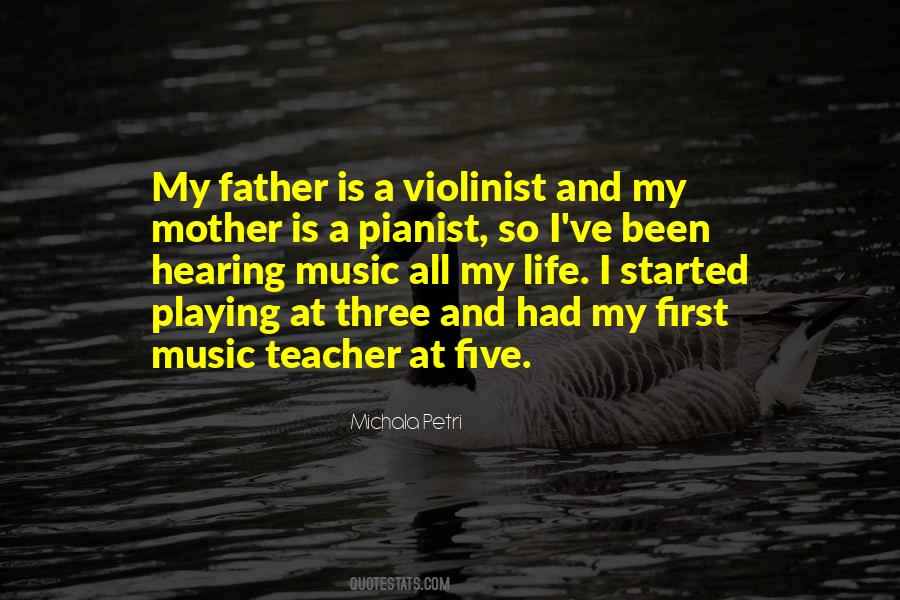 Quotes About Hearing Music #1449369