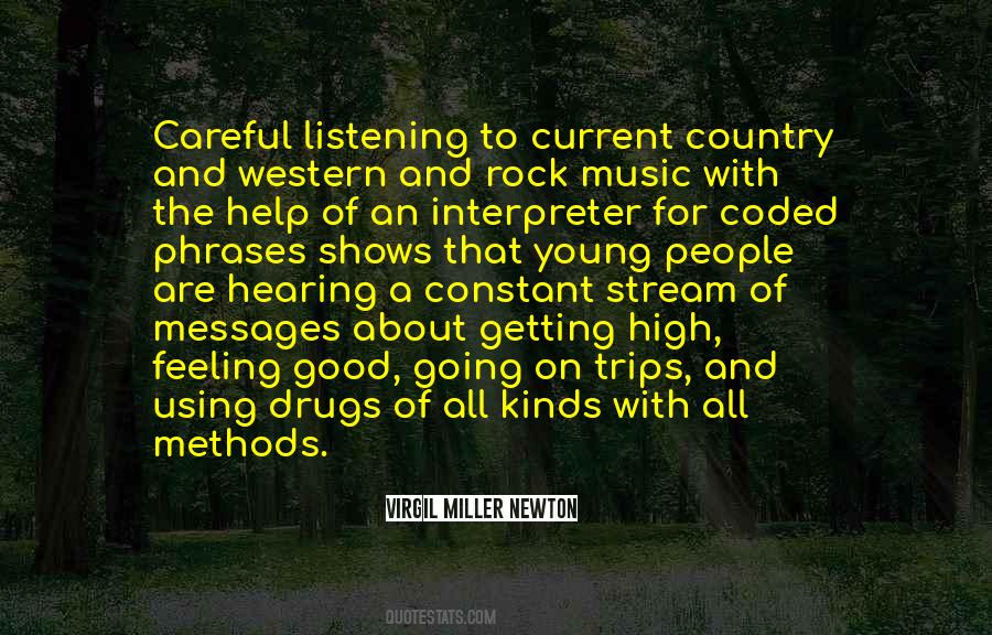 Quotes About Hearing Music #590719