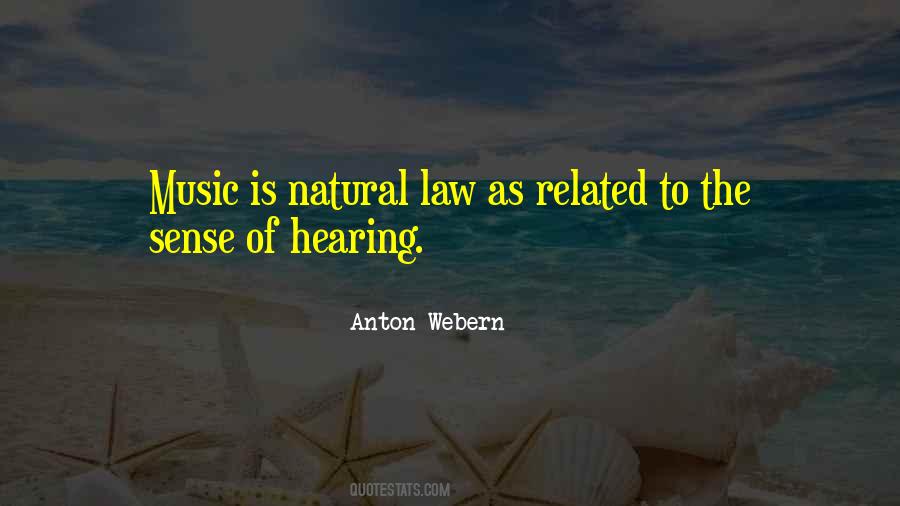 Quotes About Hearing Music #703715