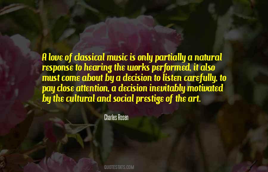 Quotes About Hearing Music #882503