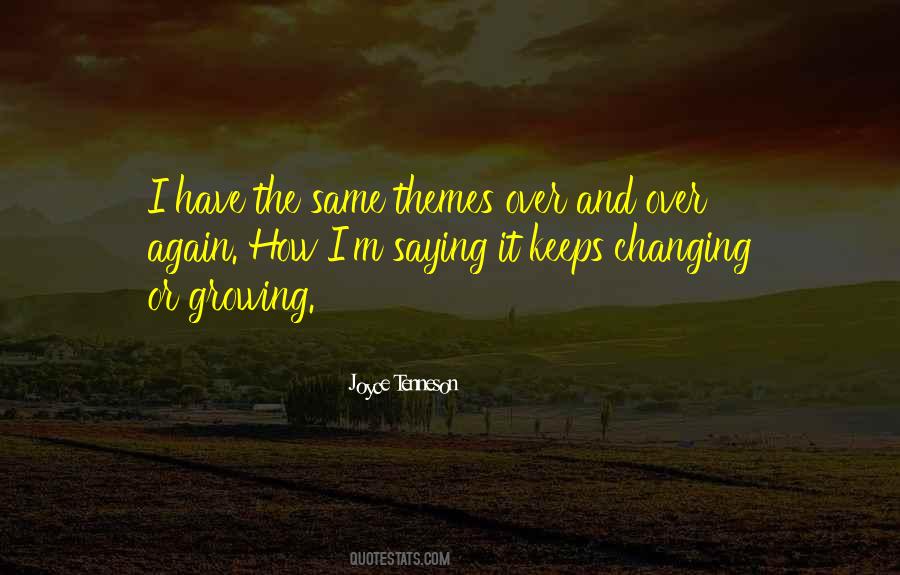 Quotes About Themes #1076043
